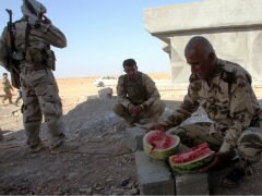Iraq Village Now Eerie Outpost for Kurdish Fighters