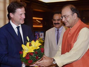 UK Deputy Prime Minister Meets Arun Jaitley, Discusses Retro Tax Issue