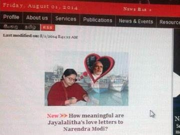 Lanka Apologises For Jayalalithaa-Modi Article Amid Outrage in Tamil Nadu 