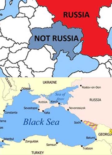 Russia Replies to Canada's Colorful Map Tweet 