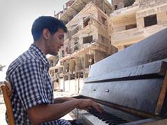 In Syria's Starving Yarmuk Camp, a Pianist Conjures Hope