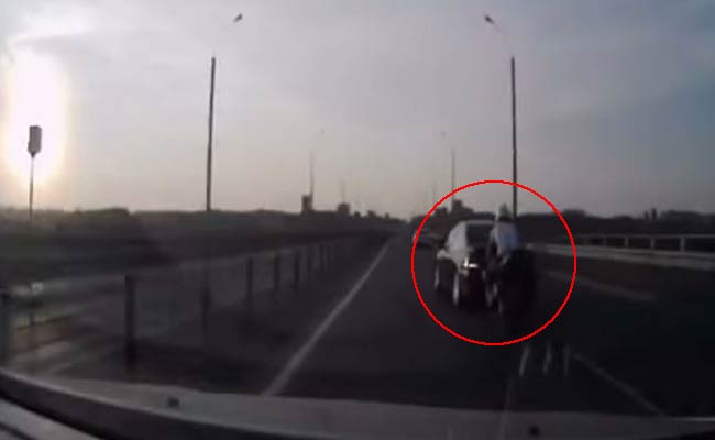 An Unbelievable Motorcycle Crash, a Biker Who Lives to Tell the Tale: What Did We Just See?