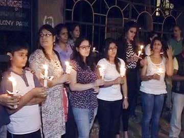 Candle Light Vigils Across Bangalore Demanding Safety for Women