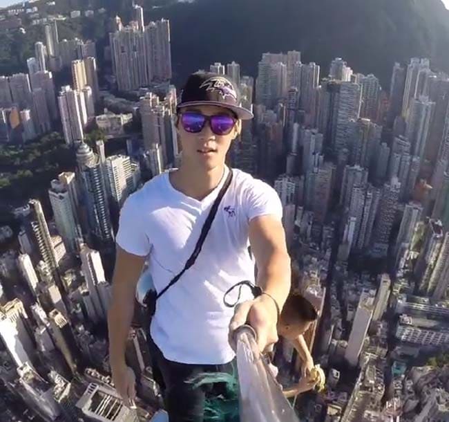 Extreme Selfie: Do You Have it In You to See Hong Kong the Way They Did?
