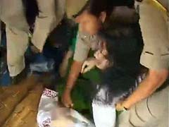 Irom Sharmila, Shouting, Forcibly Removed From Fast Venue by Cops