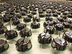 Rise of the Machines? Tiny Robot Horde Swarms to Form Shapes