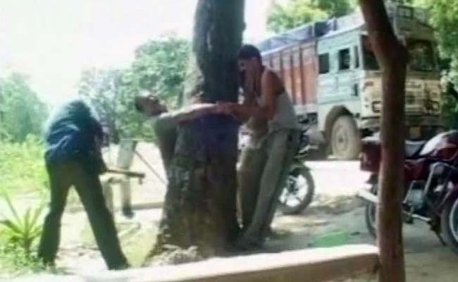 Caught on Camera, Police Atrocity on Man in Raebareli