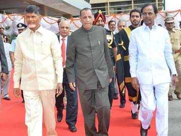 Counselling Session For KCR, Naidu From Their States' Governor