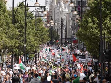 Third Mass Protest for Gaza in a Month in London