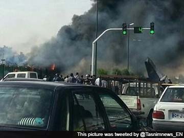 Plane With 40 Aboard Crashes in Iran: Report