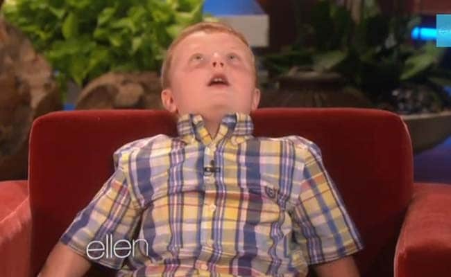 Ellen DeGeneres Meets 'Apparently' Kid Noah Ritter, And He's 'Seriously' Hilarious