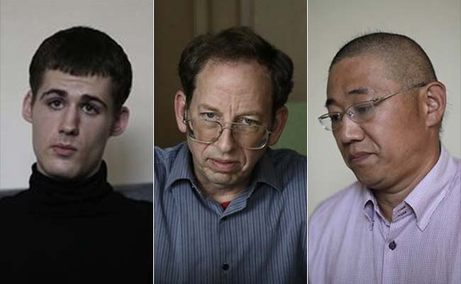 In Interviews, 3 Americans Held in North Korea Plead for U.S. Help