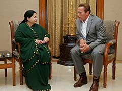 Arnold Schwarzenegger Meets Jayalalithaa in Chennai