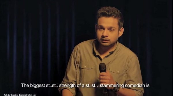 What is Common To Stuttering, Stand-Up Comedy and a Coffee Ad?