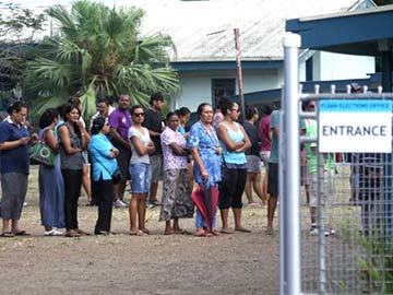 Fiji's Military Ruler Headed for Big Election Win 