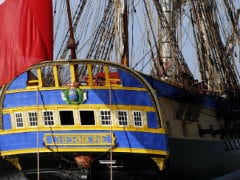 Rebuilt 18th Century Ship Tests French Waters