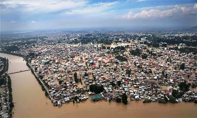 Kashmir Floods: Air Force Chief to Visit Srinagar on Tuesday