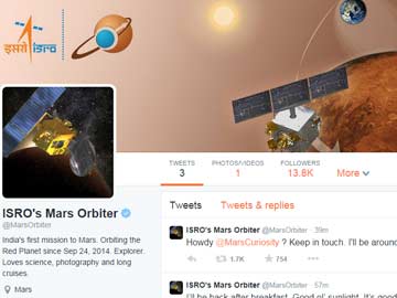 Mangalyaan Tweets Howdy As NASA's Curiosity Says Namaste on Twitter
