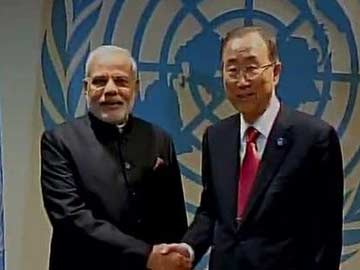 PM Narendra Modi Raises Nawaz Sharif's Kashmir Comments With UN Secretary-General