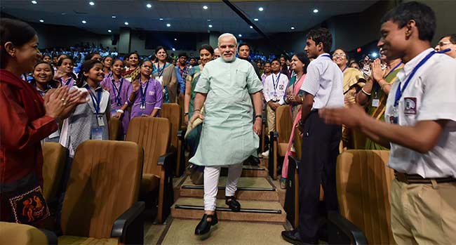 No Bus, Students Find it Tough to Return Home after PM Event