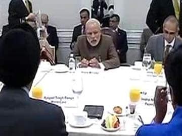 PM Narendra Modi Emphasises India's Economic Potential Over Breakfast With CEOs