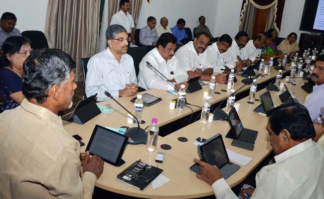 Image result for cabinet meeting chandrababu
