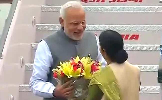 PM Narendra Modi Returns After Concluding Successful Japan Visit