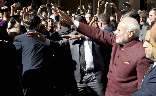 PM Narendra Modi Arrives in New York to a Rock-Star Welcome, Says US a 'Natural Global Partner'