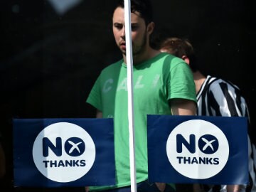 New Scottish Polls Suggest Slight Lead for 'No' Camp