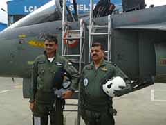 Deputy Chief of Indian Air Force Flies Light Combat Aircraft Tejas