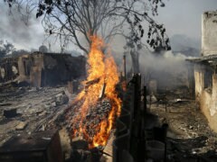 Ukraine Shelling Claims Lives, Sets Houses Ablaze