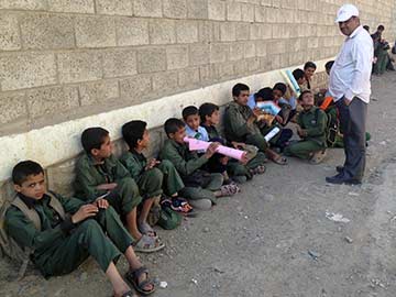 Guns 'n Grammar: Yemen Pupils Find Classes Full of Ammo	
