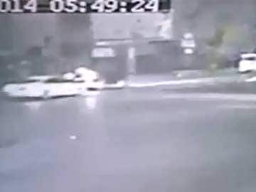 On Camera, High Speed Car Crash That Killed Driver in Ahmedabad