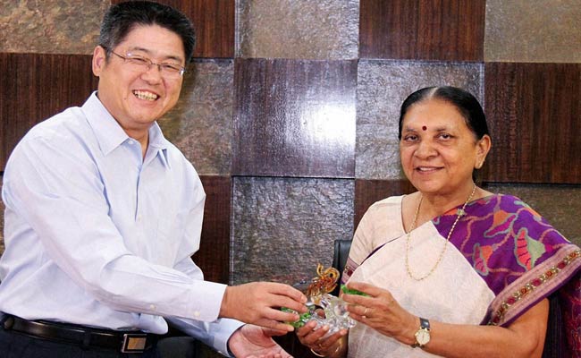 Chinese Ambassador Meets Gujarat Chief Minister Anandi Patel