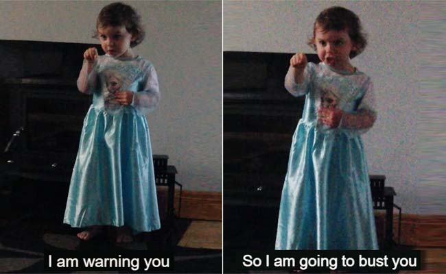 'I'm WARNING You!' Angry Toddler Scolds Parents to 'Set Them Right'