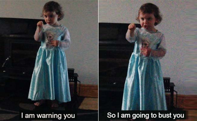 "I'm WARNING You!" Angry Toddler Scolds Parents to 'Set Them Right'