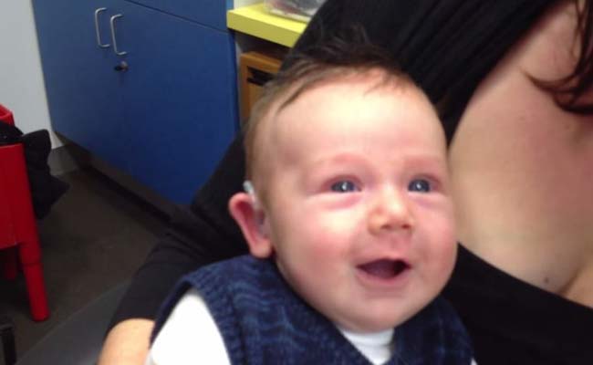 Viral: Incredible Moment When a Baby Hears His Mother's Voice for the First Time