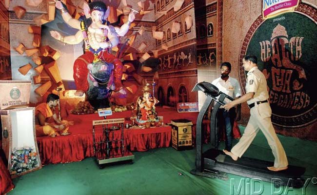 Mumbai: Work Out as You Pray to This 6-Pack Ganpati