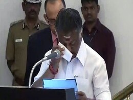 Tamil Nadu's New Chief Minister, Colleagues Break Down Tamil Nadu's New Chief Minister, Colleagues Break Down