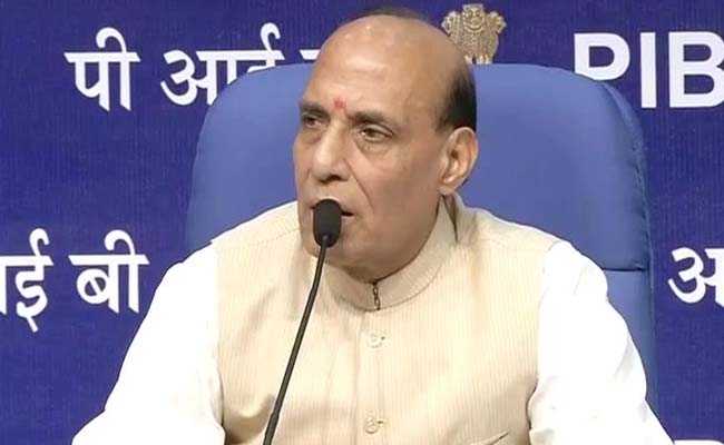 Home Minister Rajnath Singh Addresses Media in Delhi: Highlights