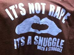 Mall Pulls Out 'Rape' Shirt After Online Outrage