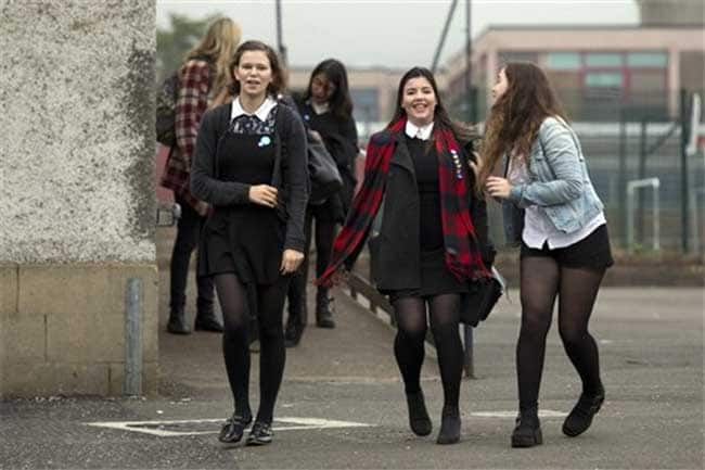 English girls school uniform Stephen