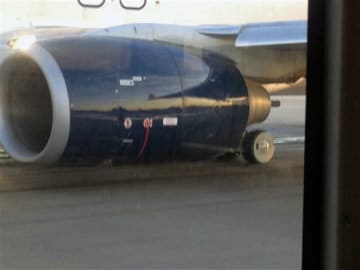 Blown Tires Stop Takeoff at Los Angeles Airport 