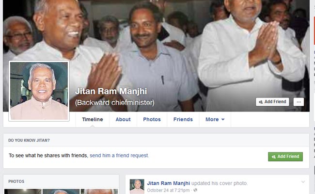 Finally on Facebook, This Chief Minister is Fielding Many Friend Requests