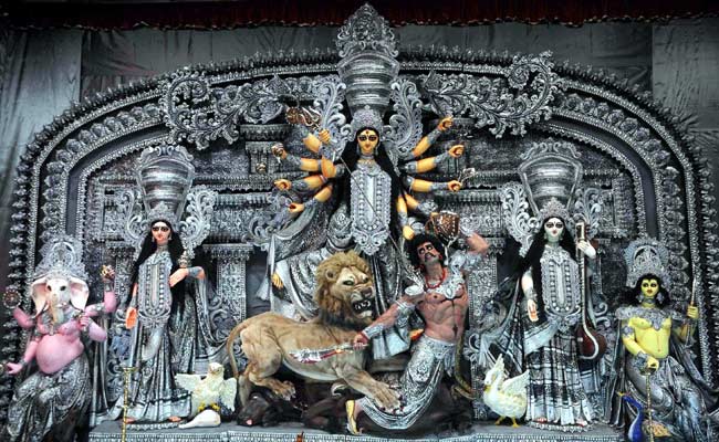 Durga Puja Begins on Mahashasti