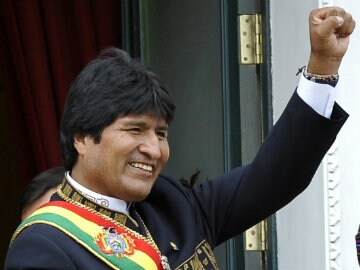 Bolivia's Morales Elected to Third Term: Exit Polls