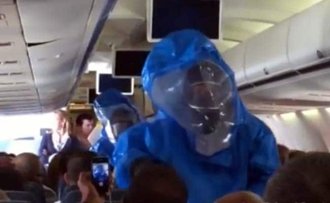 Ebola Joke, Vomiting Passenger Spark Scares in US