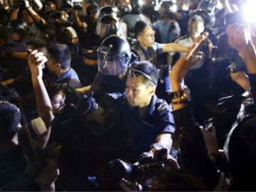 'External Forces' Involved in Protests, Says Hong Kong Leader 