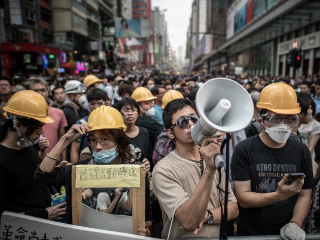 Hong Kong Protesters Set For The Long Haul at Self-Sustaining Village