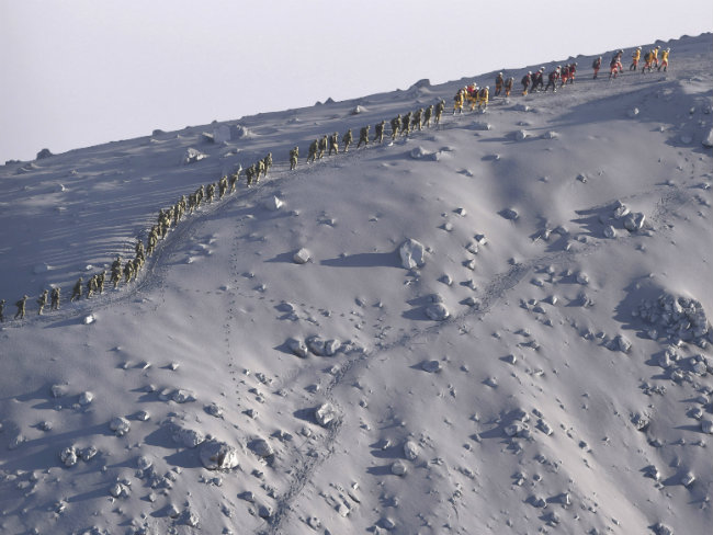 Three More Bodies Found on Japan Volcano as Typhoon Nears